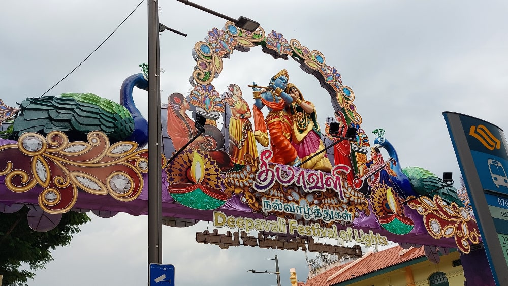 Deepavali Road Decor