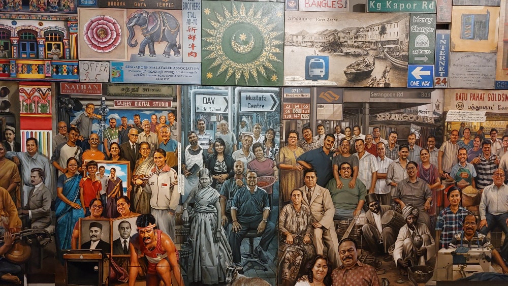 Little India Mural