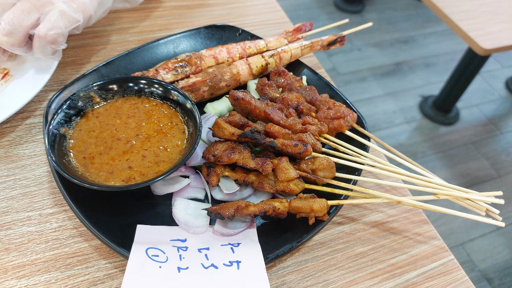 Satay set