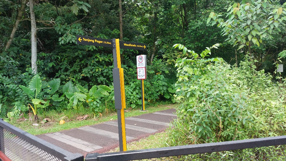 Tanjong Pagar Woodlands Sign