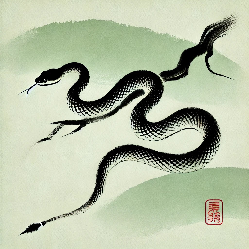 Wood snake