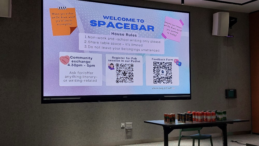 SpaceBar Sign