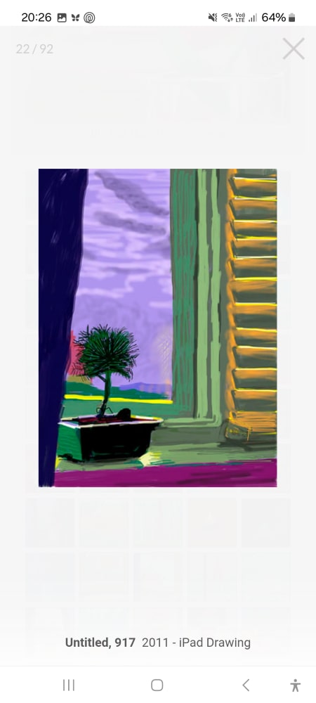 David Hockney digital art