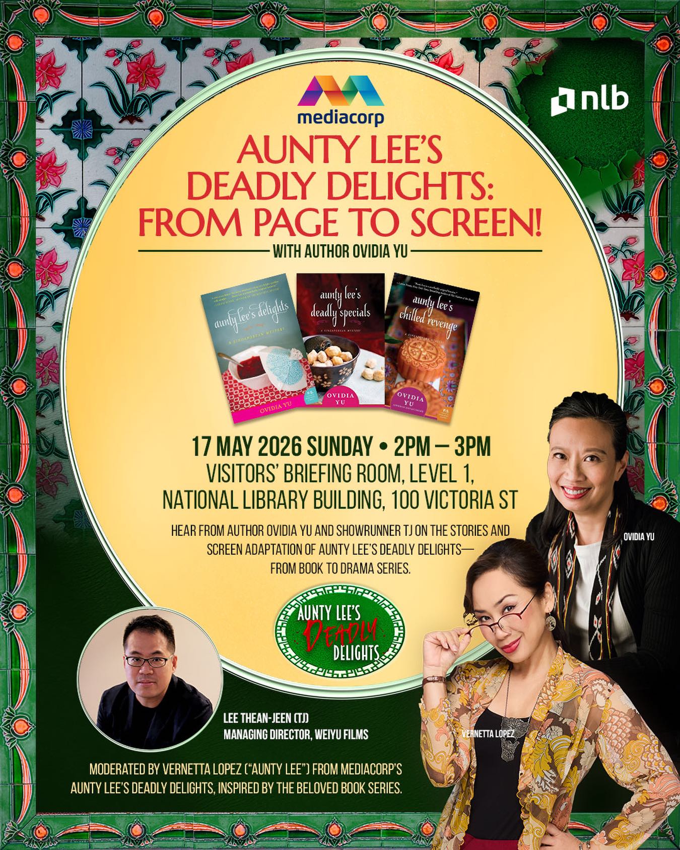 Aunty Lee's Deadly Delights – From Page to Screen 17 May 2026